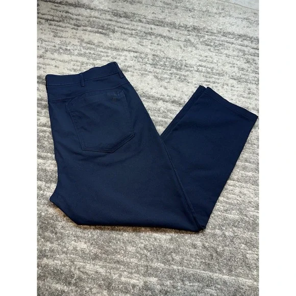 Public Rec Dealmaker Pants Mens 38x30 (38x28) Navy Chino Stretch 5 Pocket - Picture 1 of 8